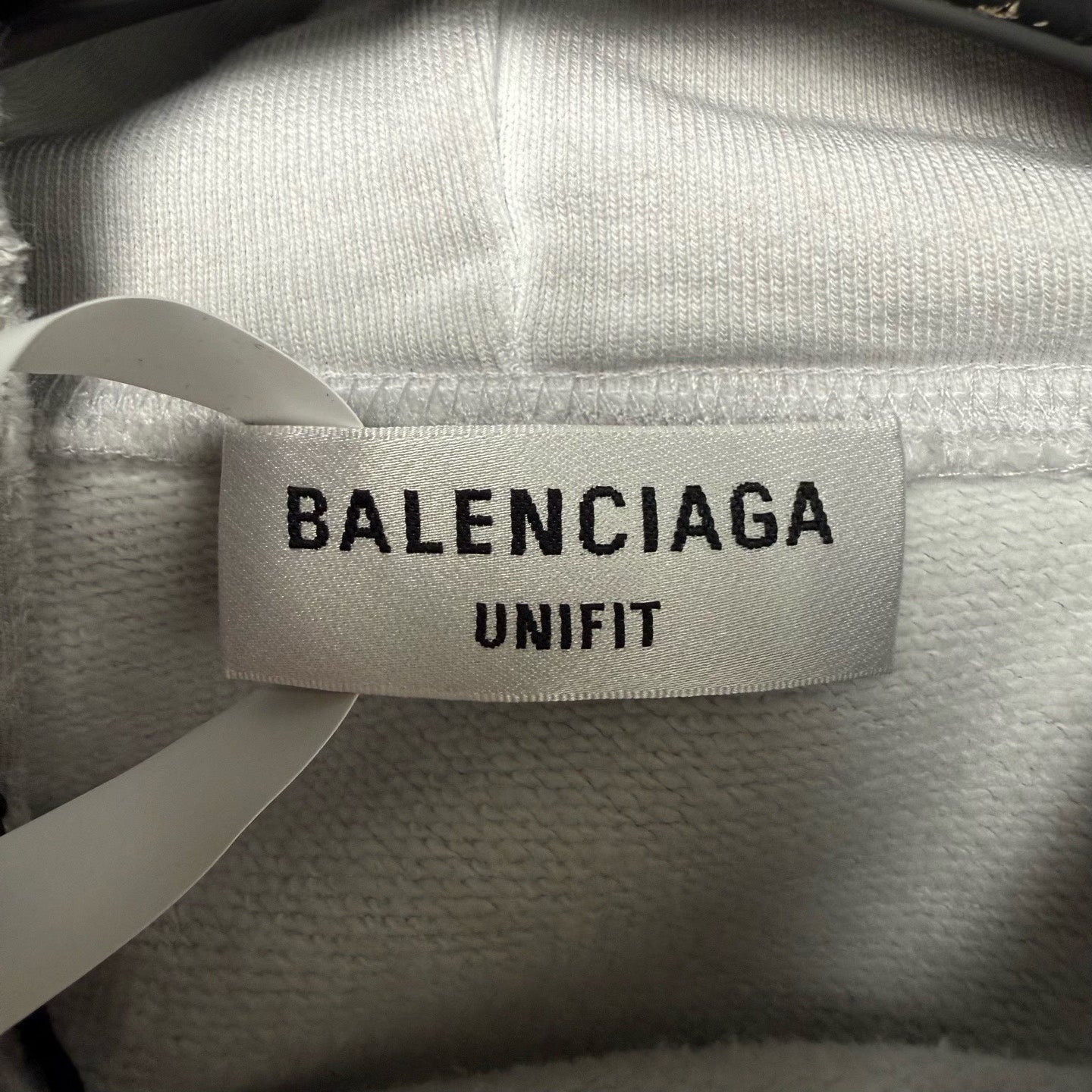 Balenciaga Paris Flame Band Gray Hoodie