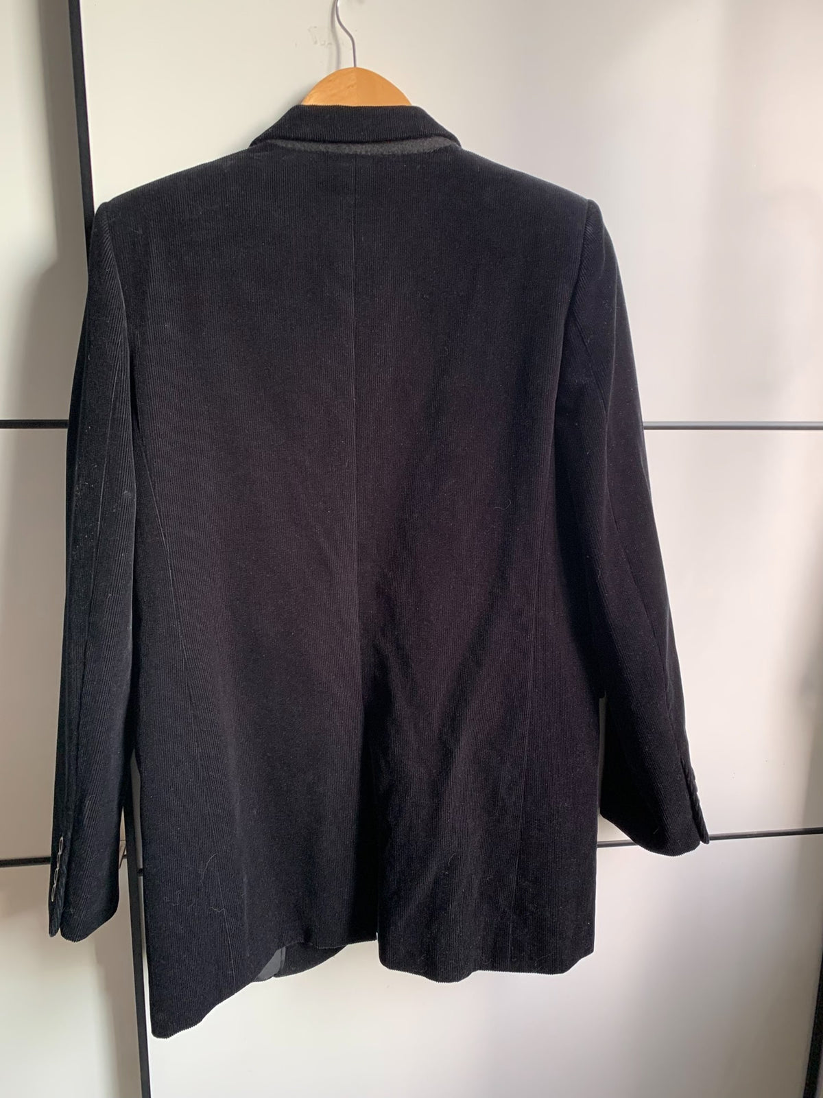Saint Laurent Black Corduroy Jacket