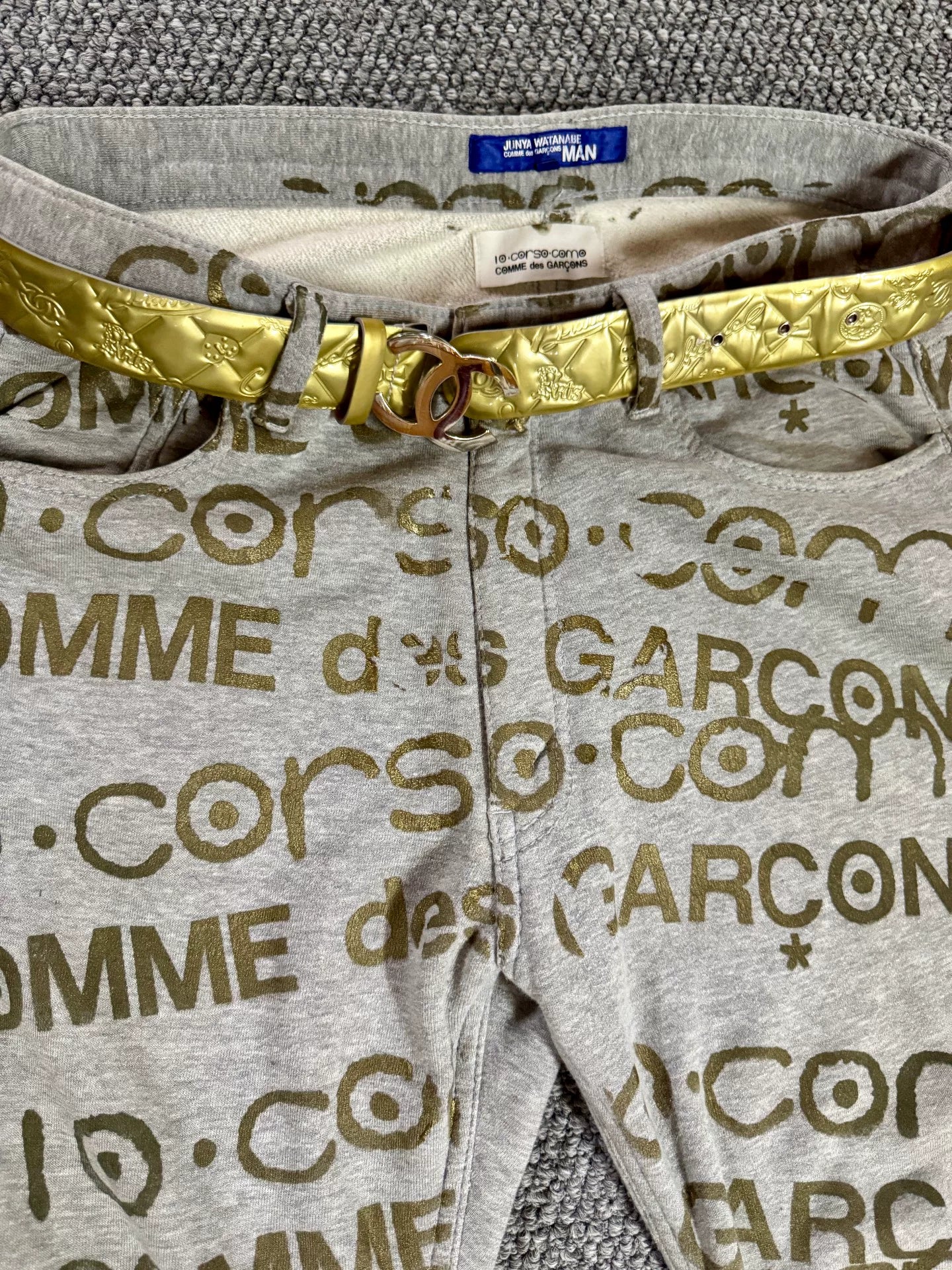 Junya Watanabe Comme Des Garçons 04SS Bulletproof Sweatpants