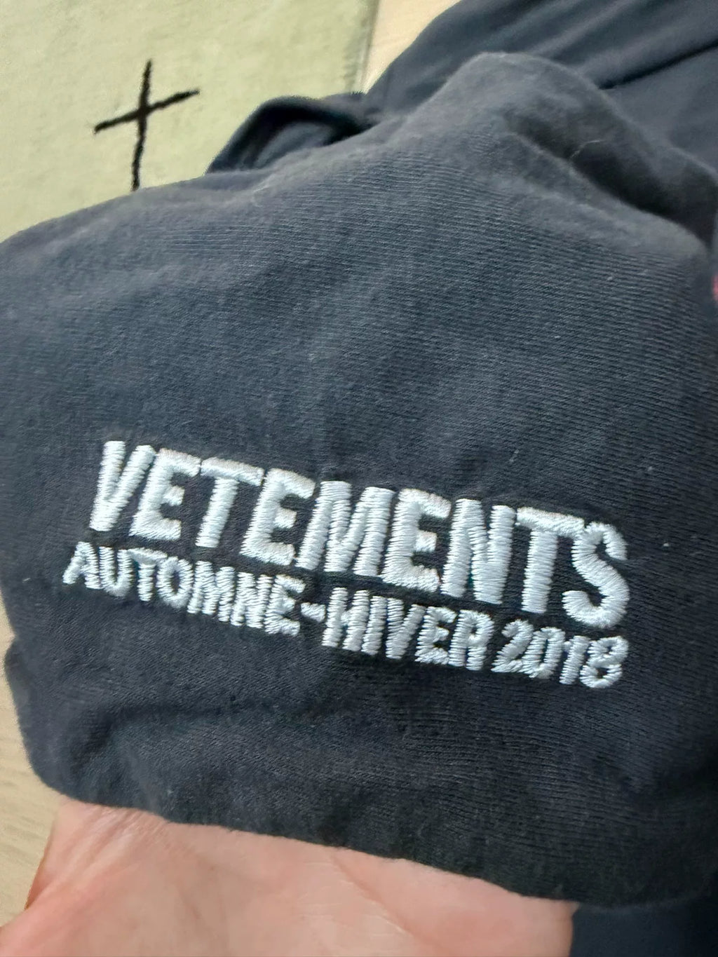Vetements SS18 Sanskrit Sweatshirt