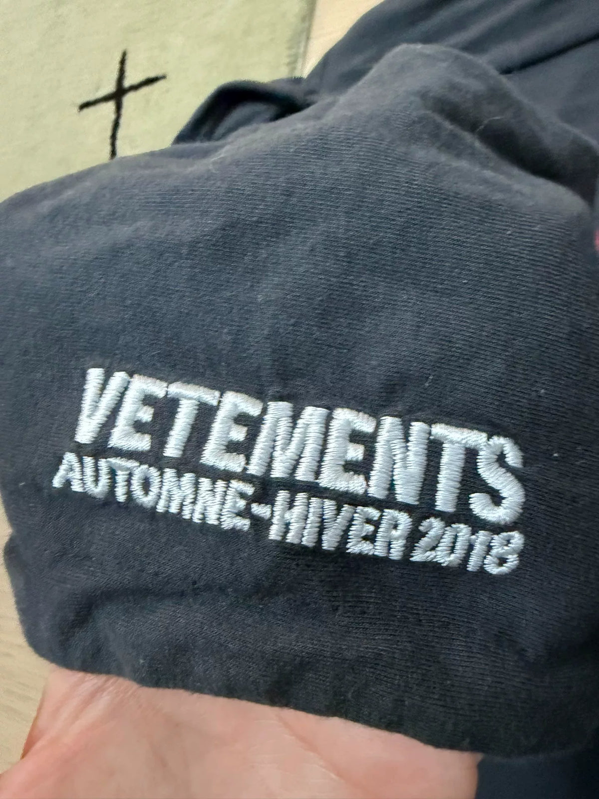 Vetements SS18 Sanskrit Sweatshirt