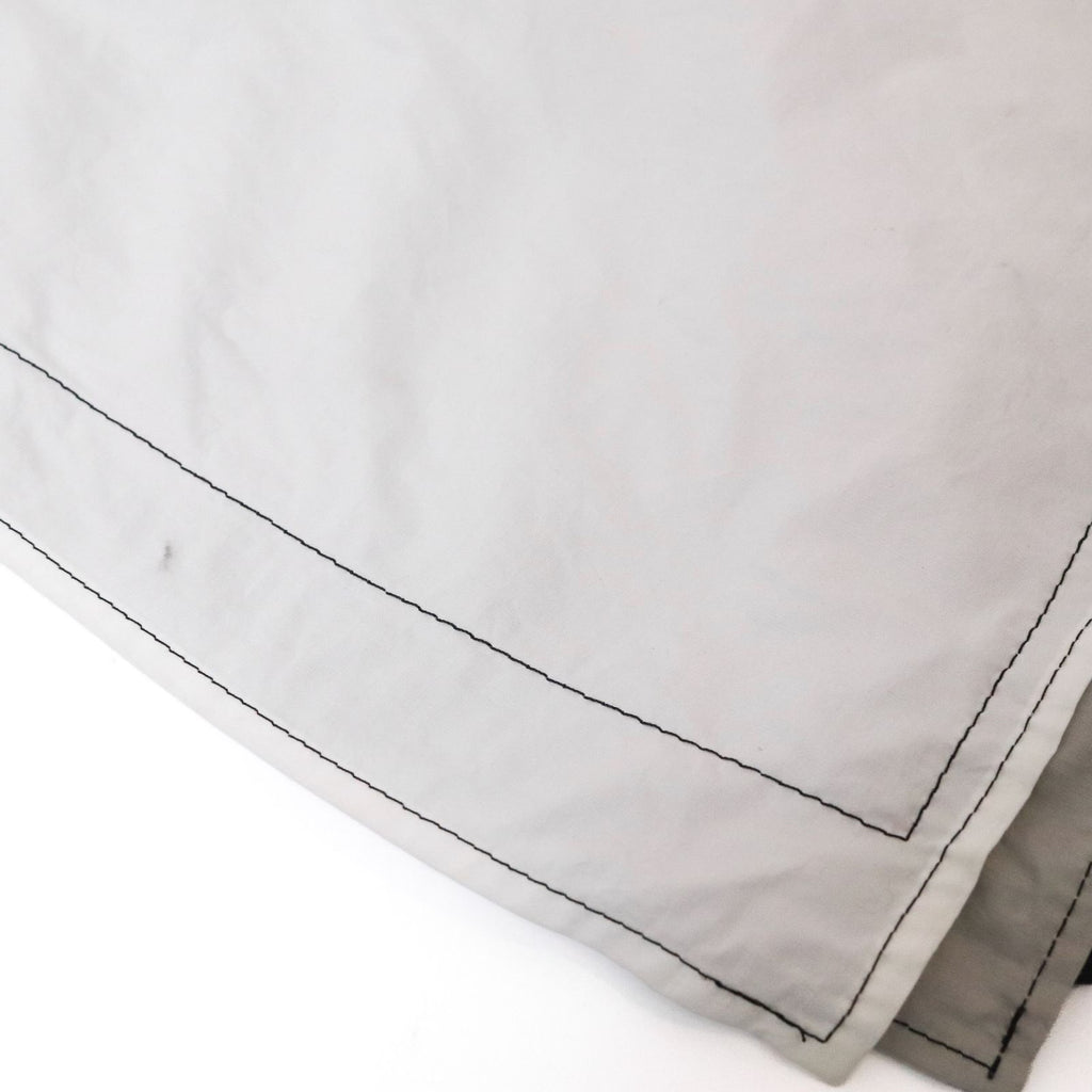 Issey Miyake Overlap Splice Canvas Tote Bag