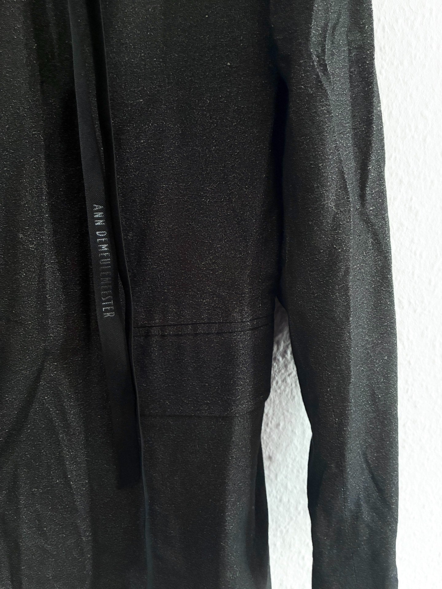 Ann Demeulemeester Ombre Heart Coat Ombre Felt Coat