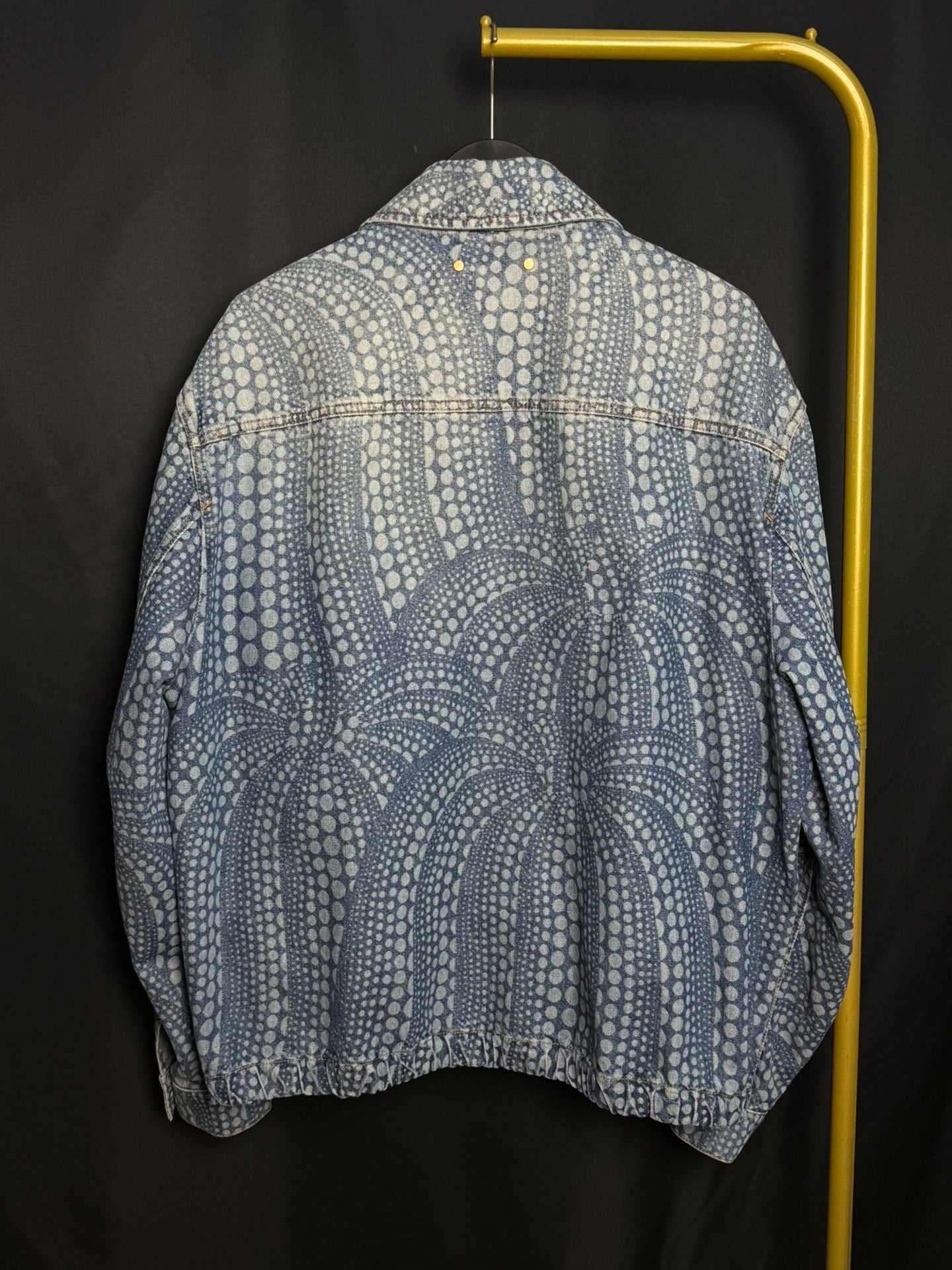 Louis Vuitton X Yayoi Kusama Collaboration Denim Jacket