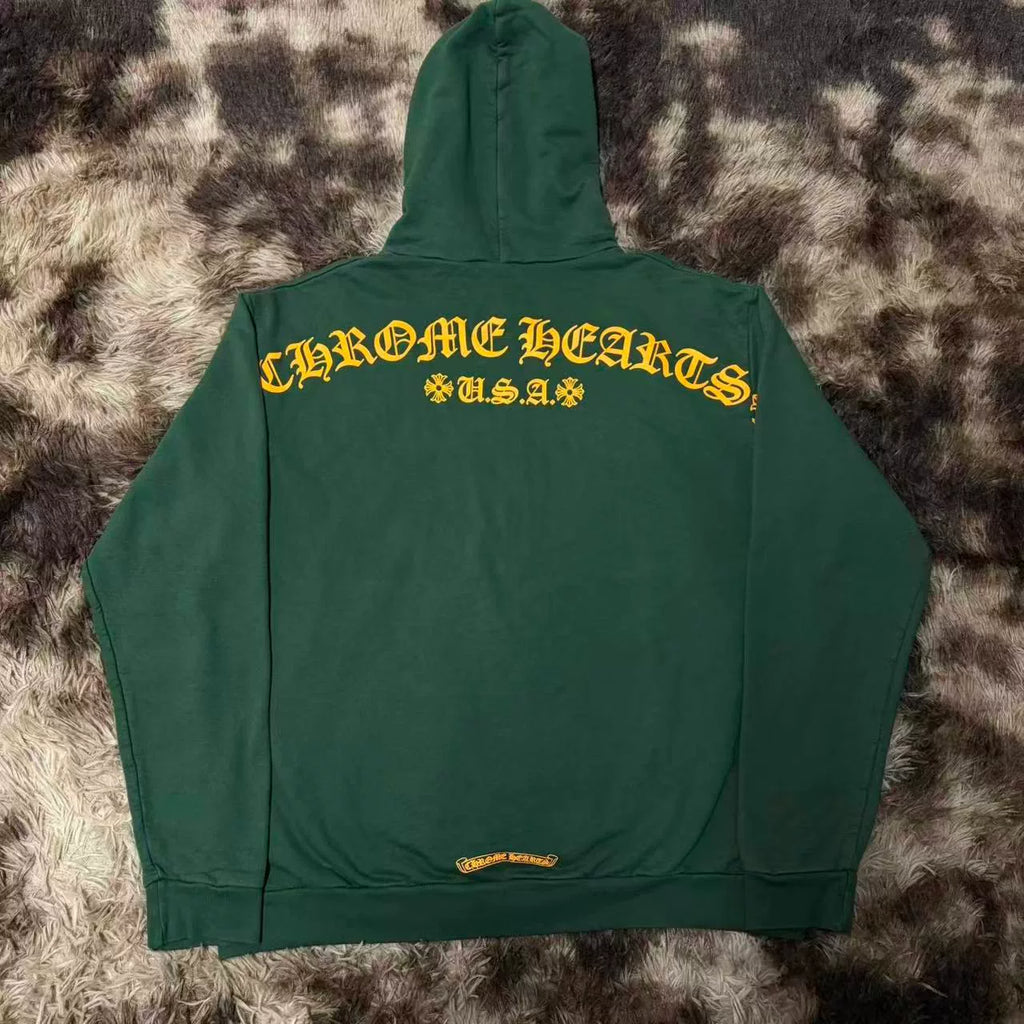 Chrome Hearts USA Green Sweatshirt