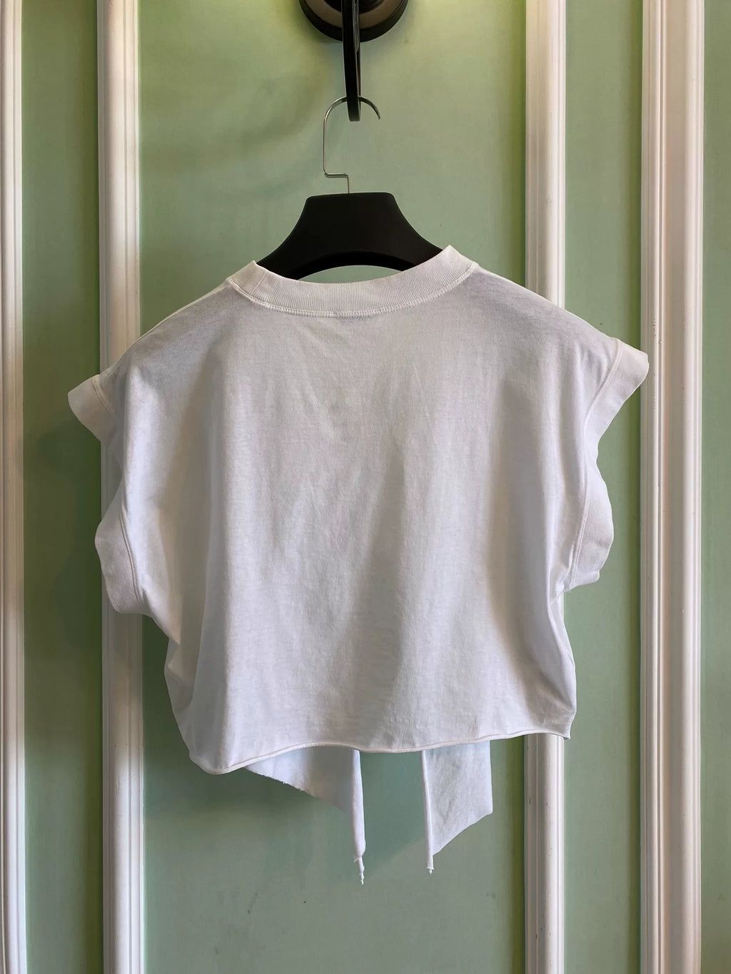Miu Miu Letter Logo Short Sleeve T-Shirt