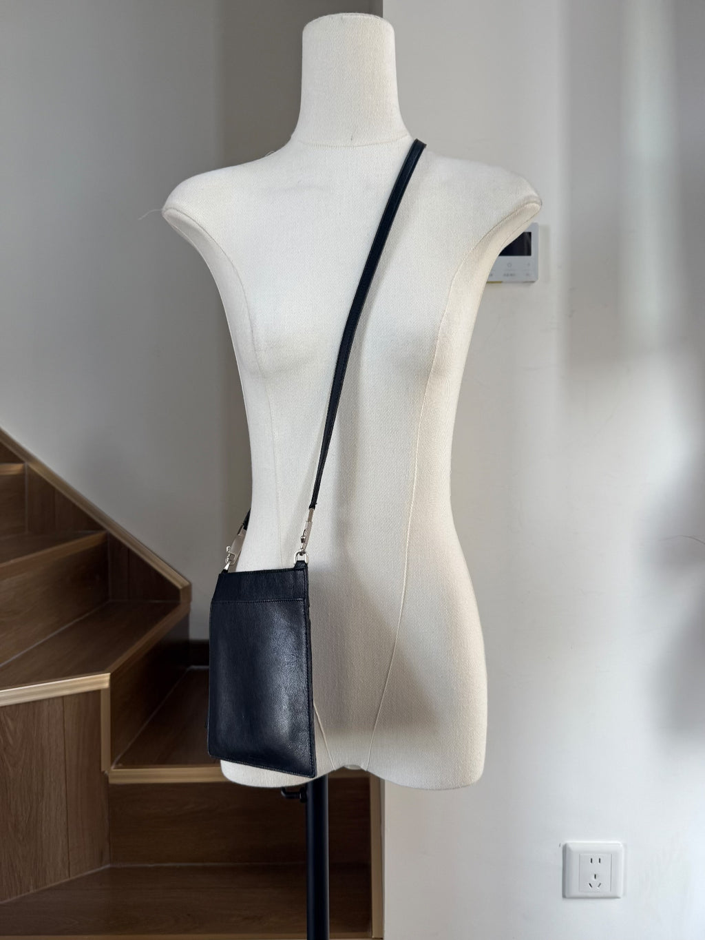 Rick Owens Metal Chain Envelope Phone Bag