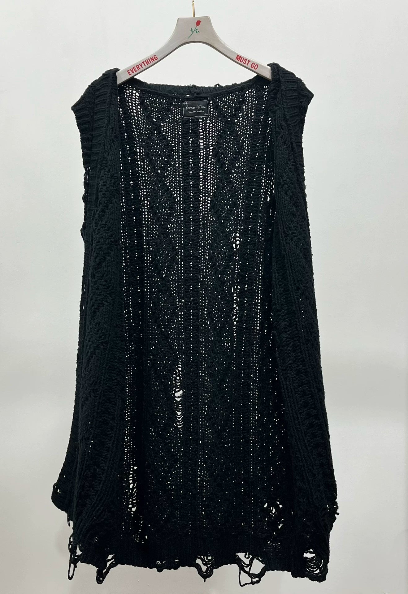 Number (n)ine "Night Crawler" 03AW Knitwear Vest