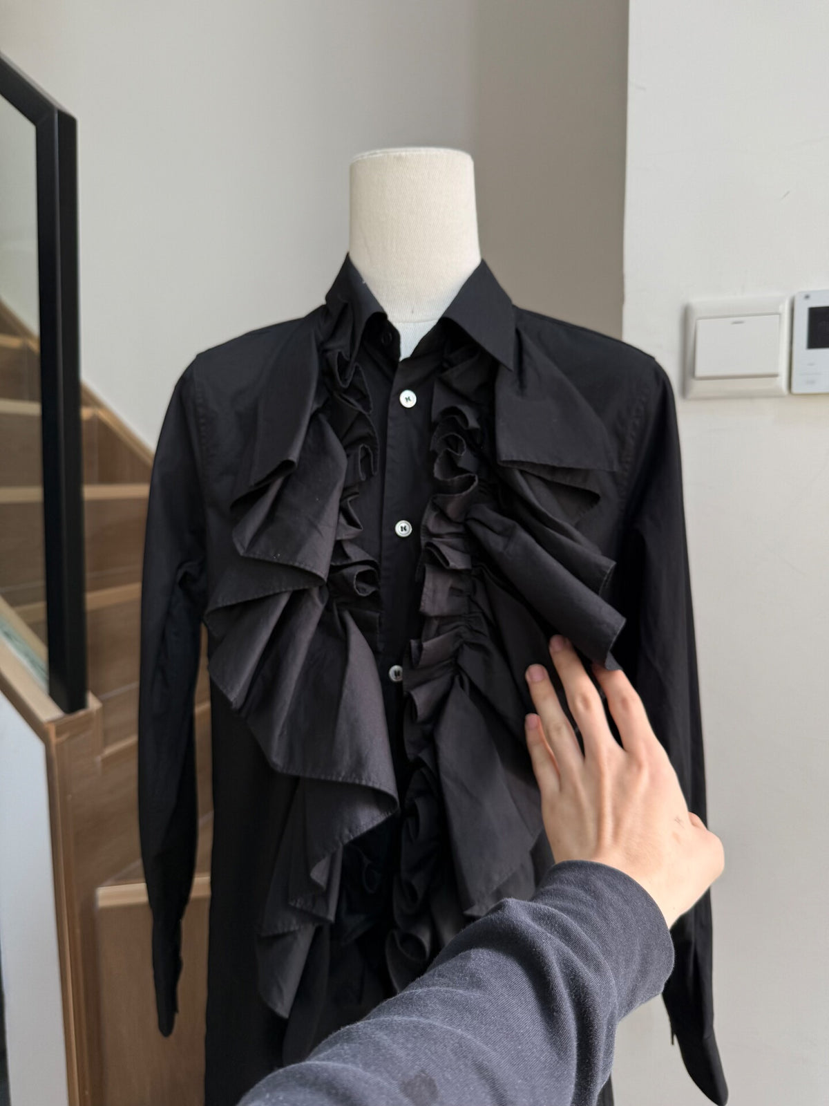 Comme Des Garçons Petal Lace Top
