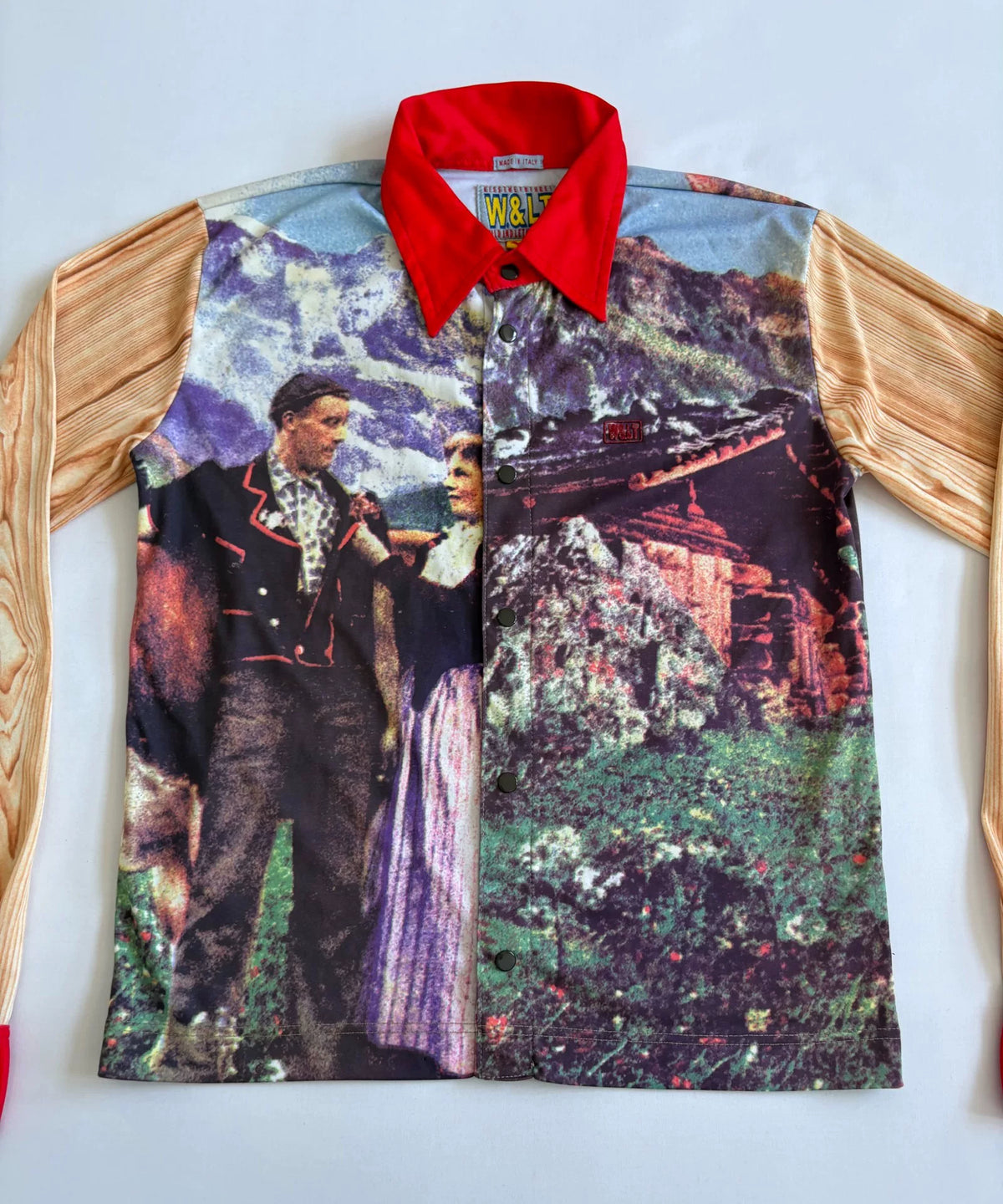 Walter Van Beirendonck signature style printed shirt