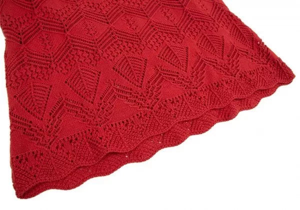 Jean Paul Gaultier Vintage Red Knit Skirt