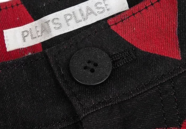 Issey Miyake Vintage Lip Print Shorts