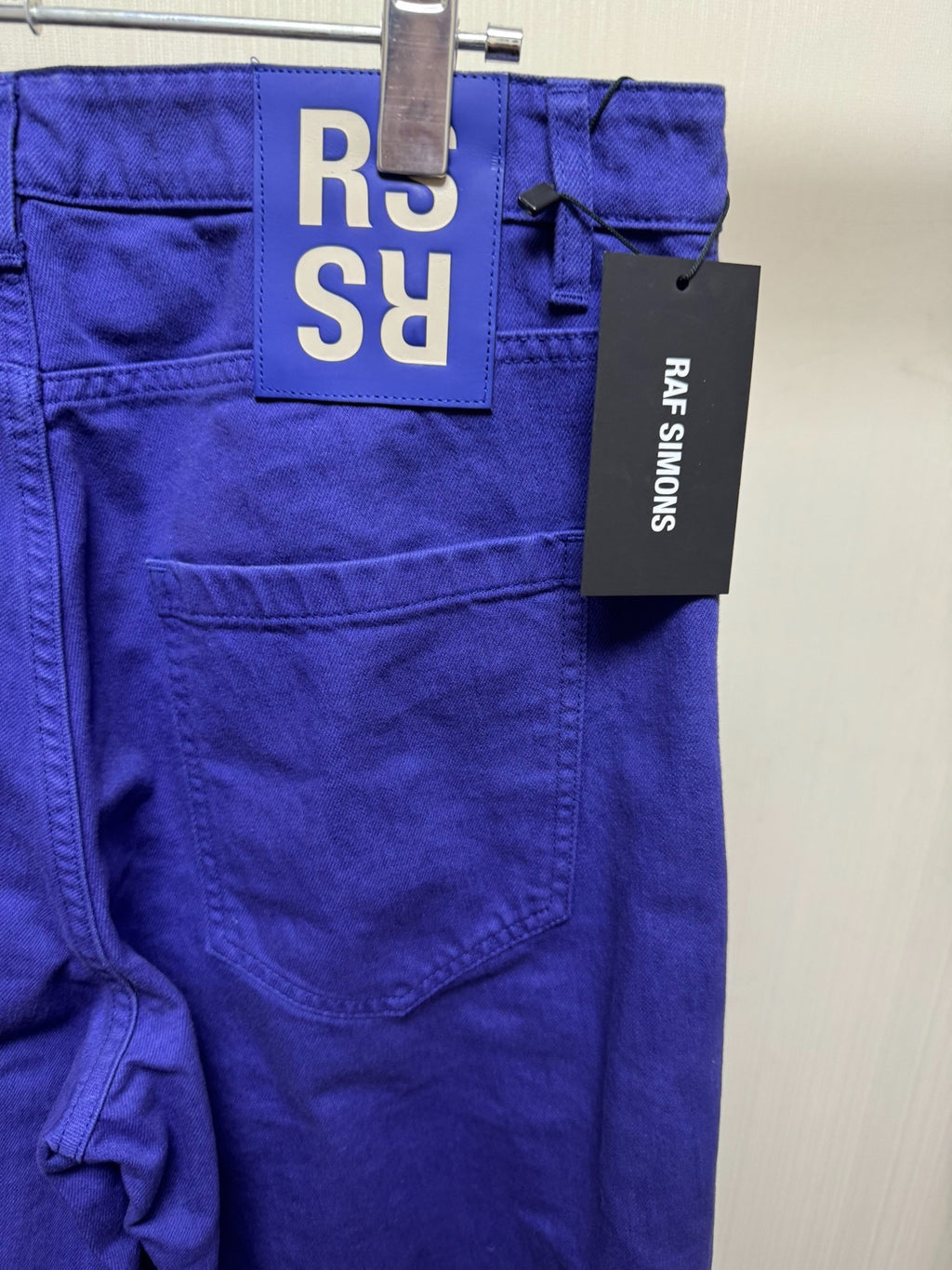 Raf Simons 21FW Purple Wide-Leg Cargo Pants