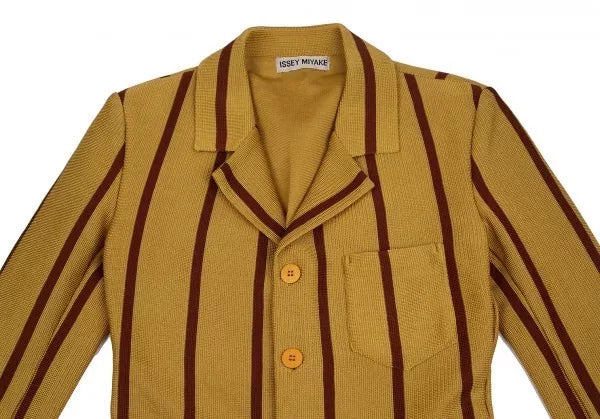 Issey Miyake Vintage Yellow Striped Top