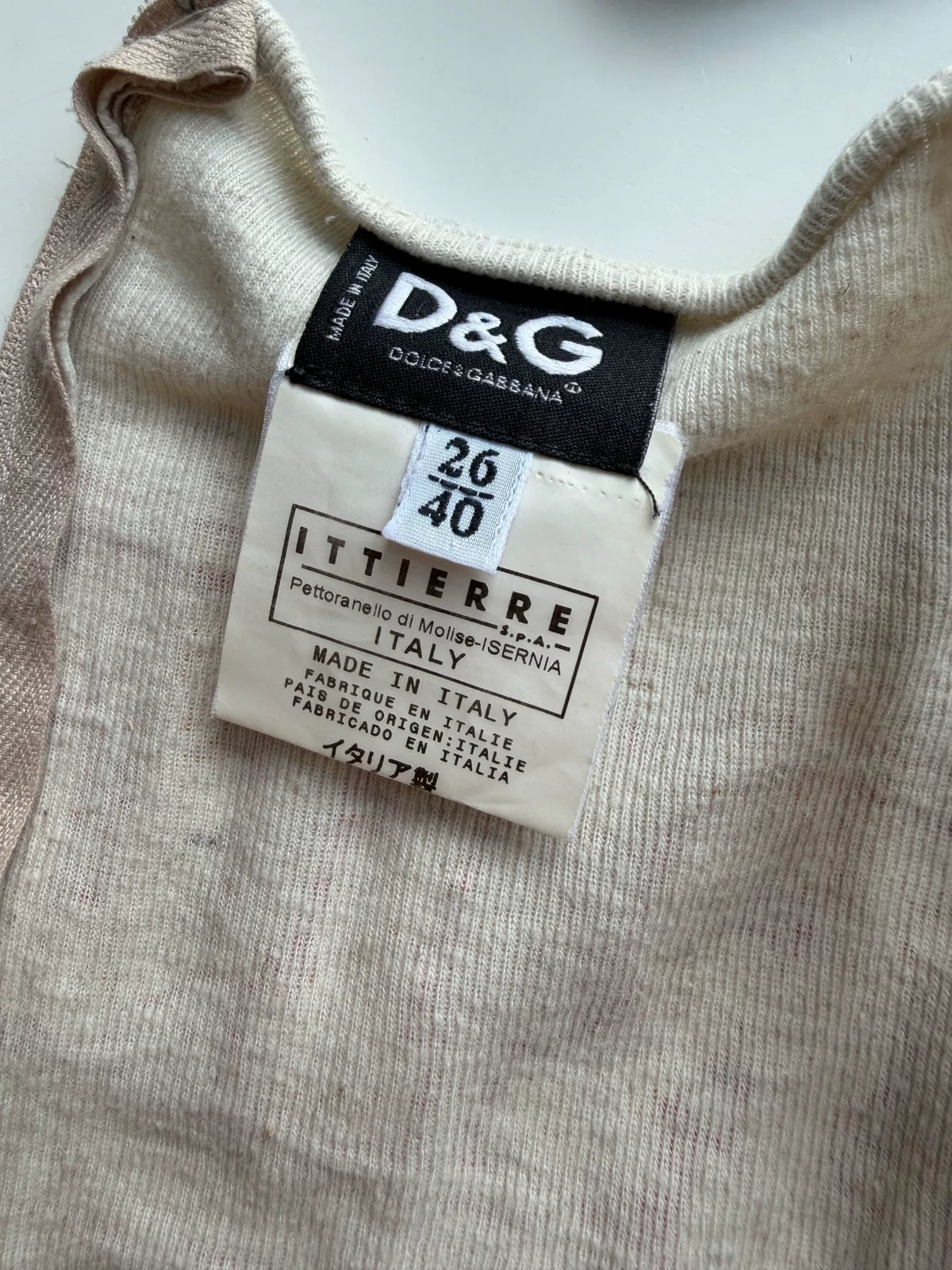 Dolce Gabbana Vintage Top