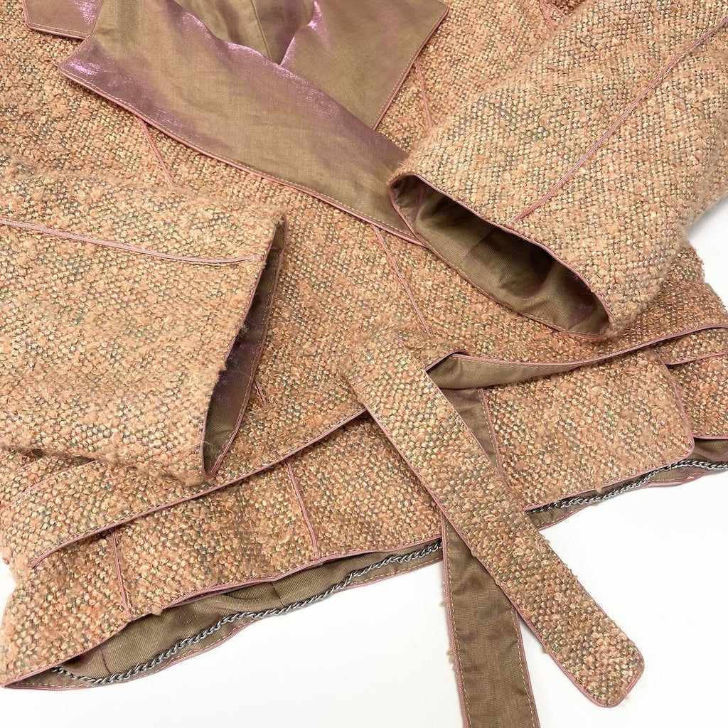 Chanel 1999 Tweed Knit Cropped Jacket