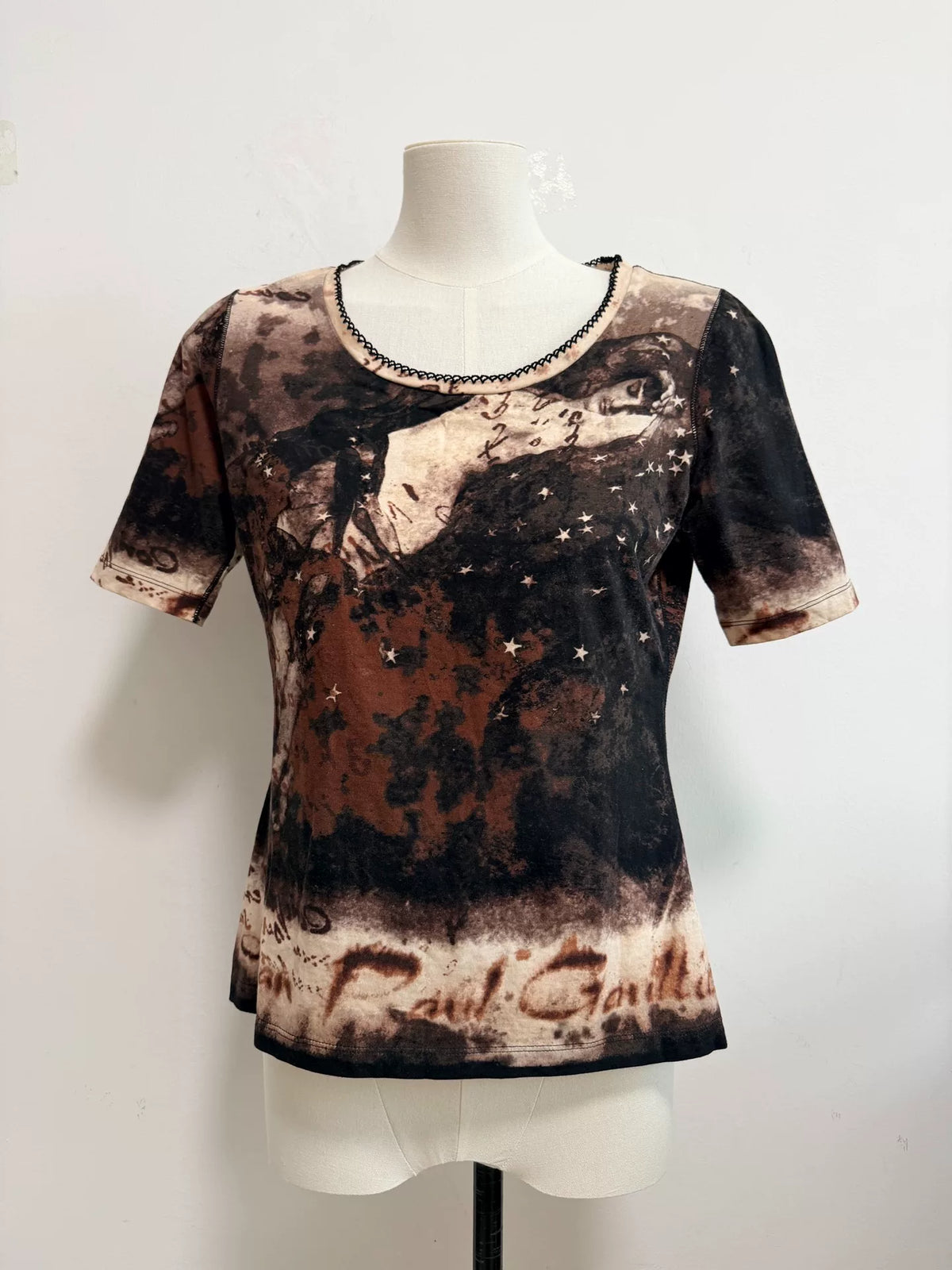 Jean Paul Gaultier Starry Sky Portrait T-Shirt