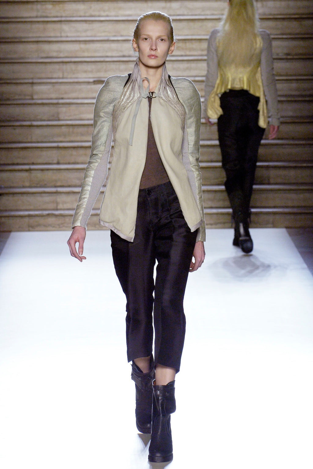 Rick Owens AW08 Runway Pleated Jacket
