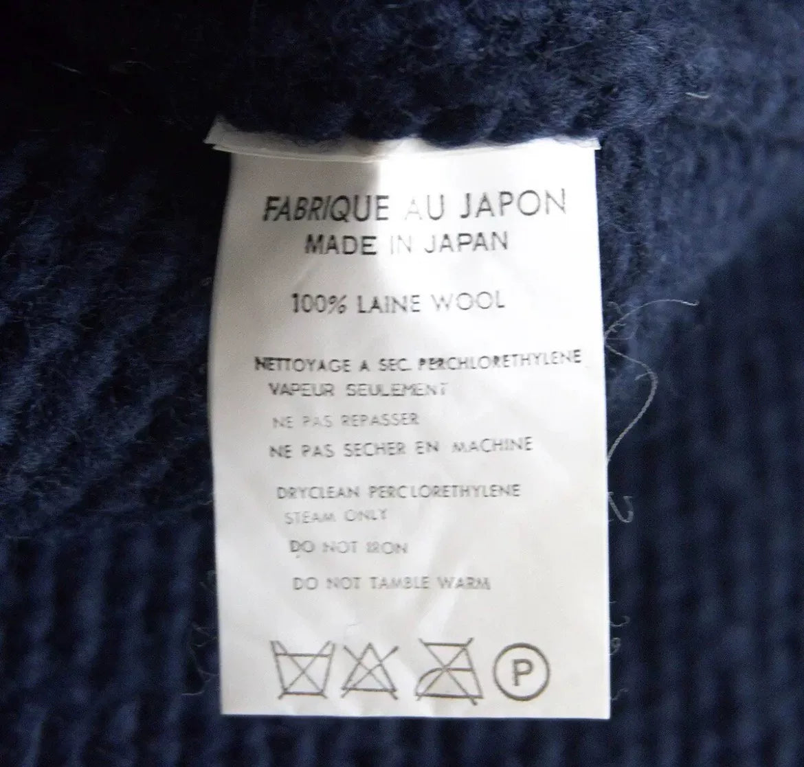 Yohji Yamamoto 1990s Turtleneck Knit Sweater