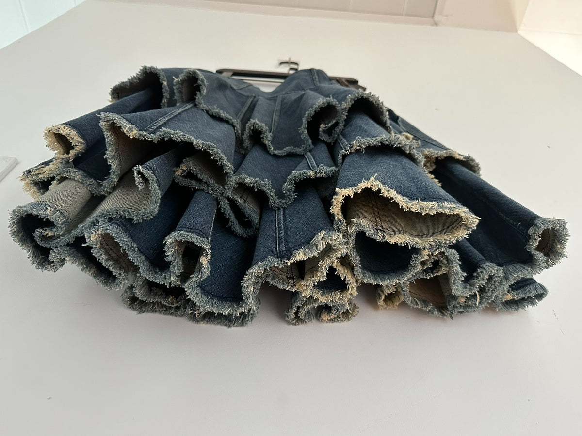 Junya Watanabe AD2015 Multi-layer Denim Skirt