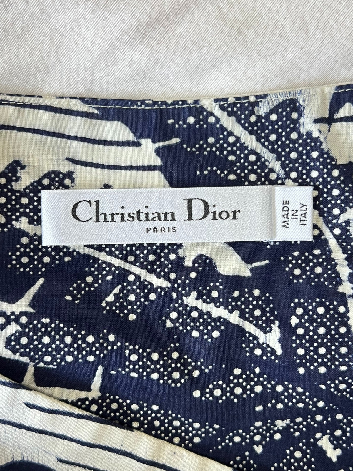 Dior Print Skirt