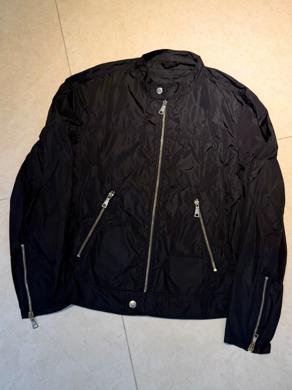 Prada Harlington Metal Nylon Jacket