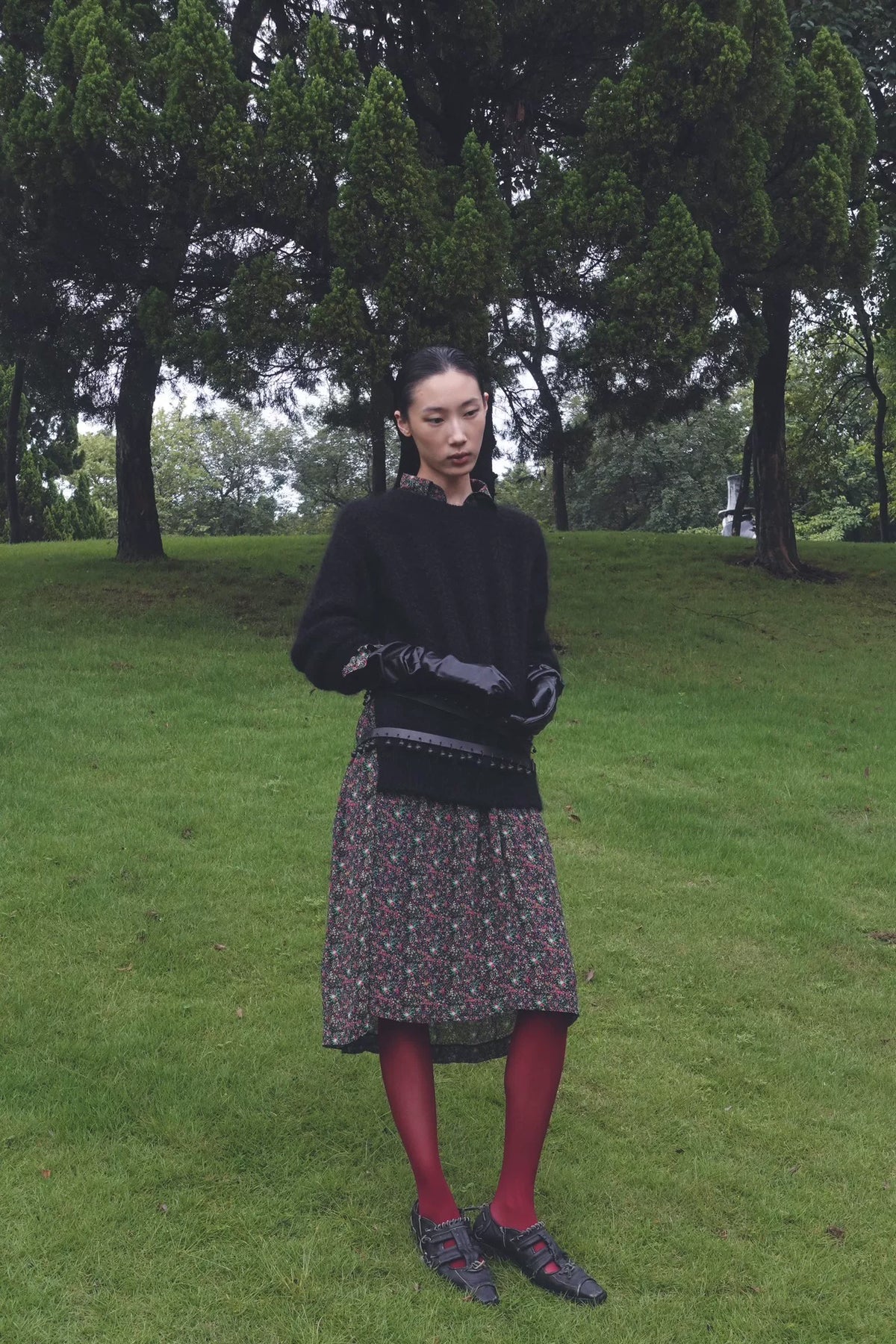 Junya Watanabe | 2019 Floral Knit Dress