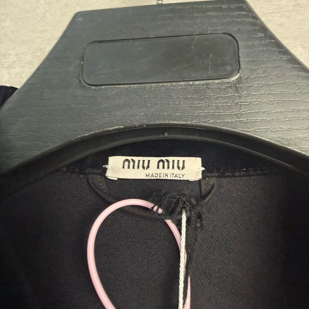 Miu Miu Black Velvet Jacket