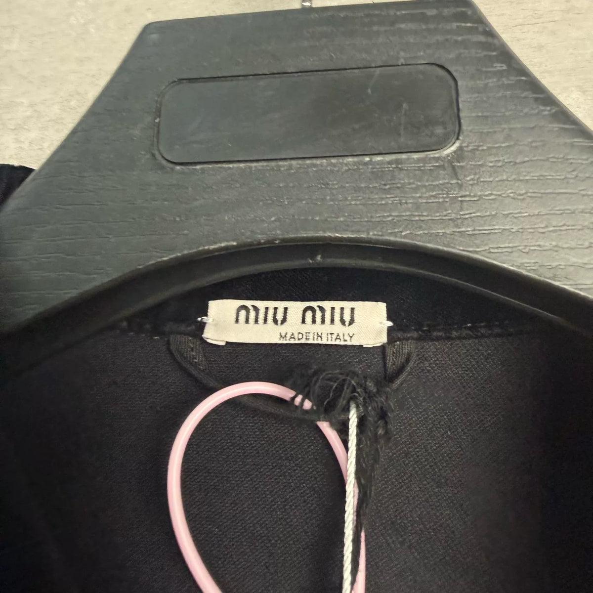 Miu Miu Black Velvet Jacket