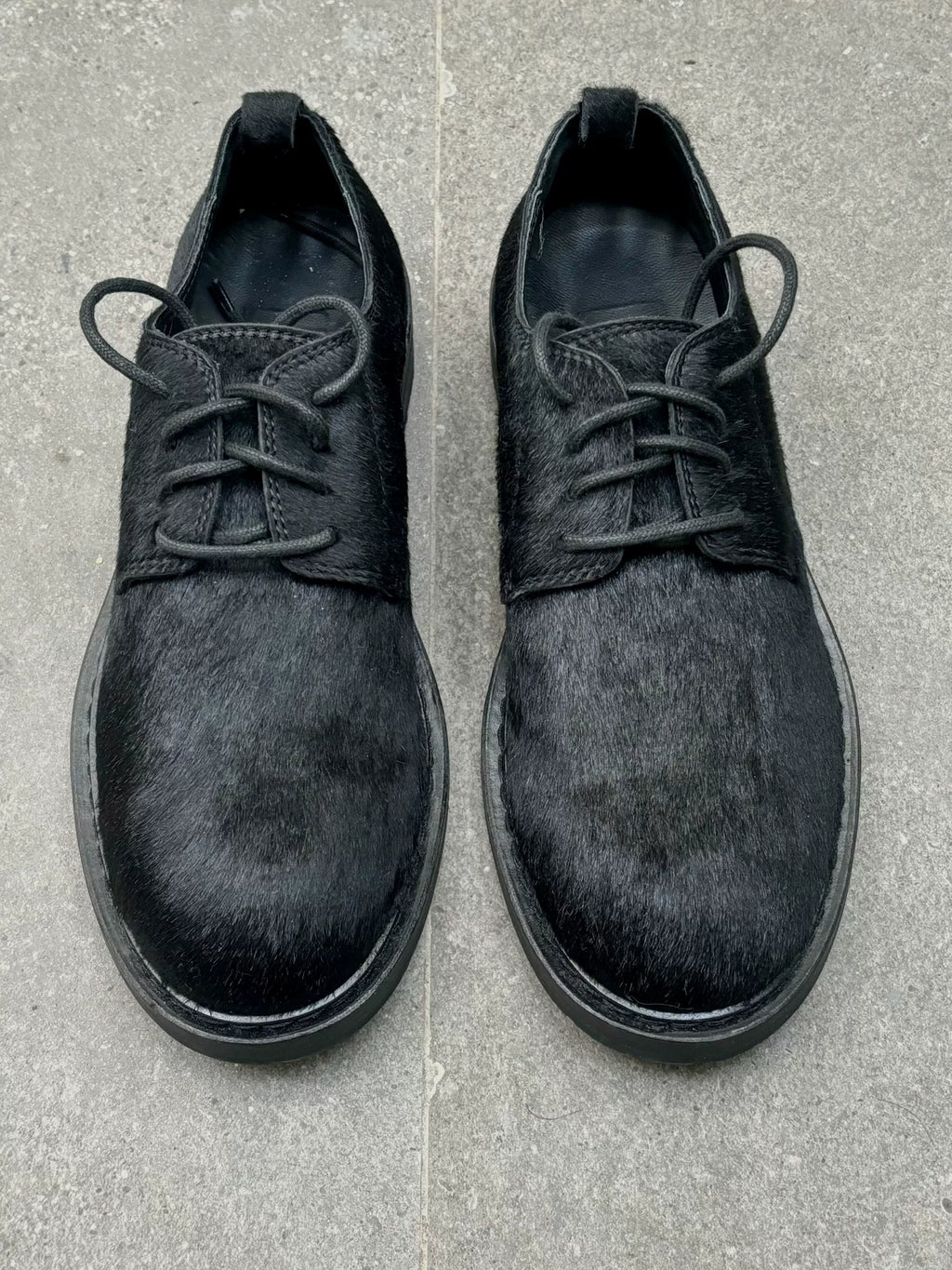 Ann Demeulemeester | Horsehair Derby Shoes