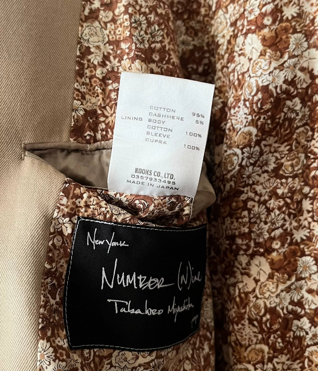 Number (N)ine 03SS Flower Inner Jacket
