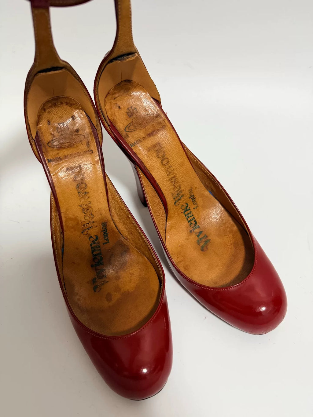 Vivienne Westwood Black Patent Leather High Heels