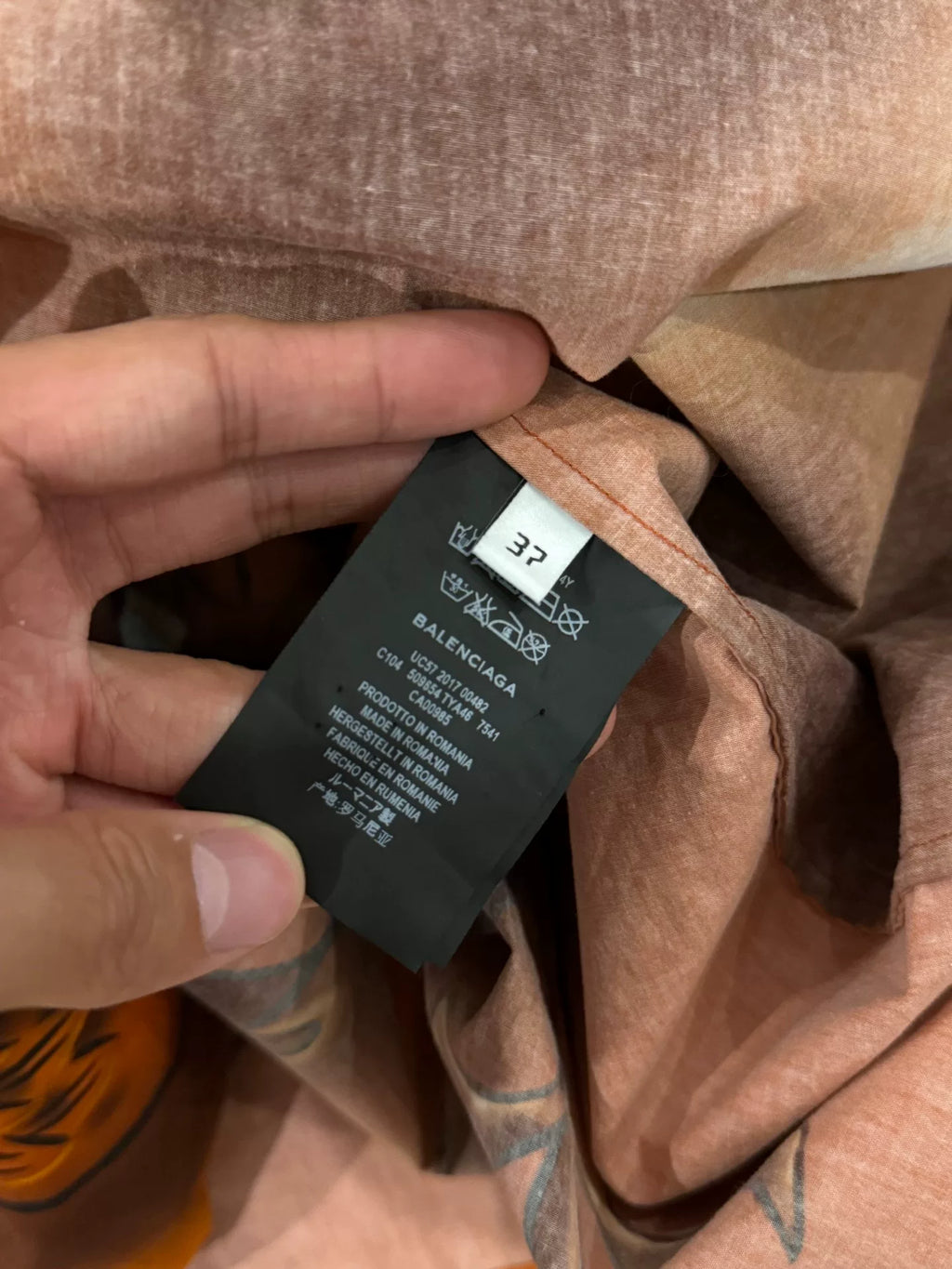 Balenciaga Red Dragon Shirt