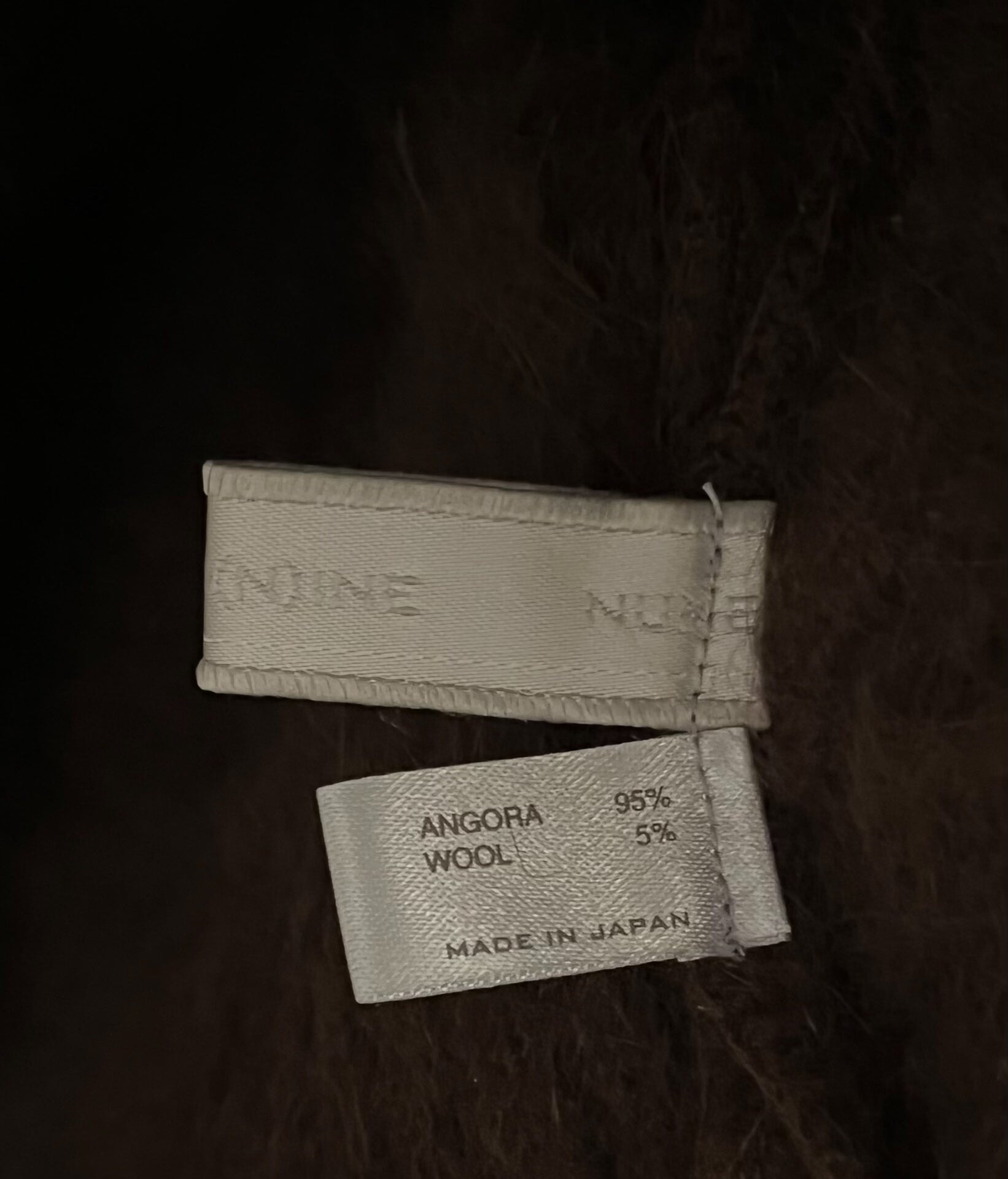 Number (n)ine 02AW Fringe Scarf