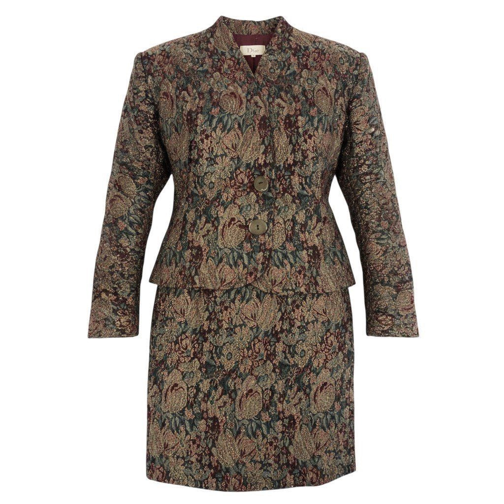 Dior Jacquard Pattern Suit