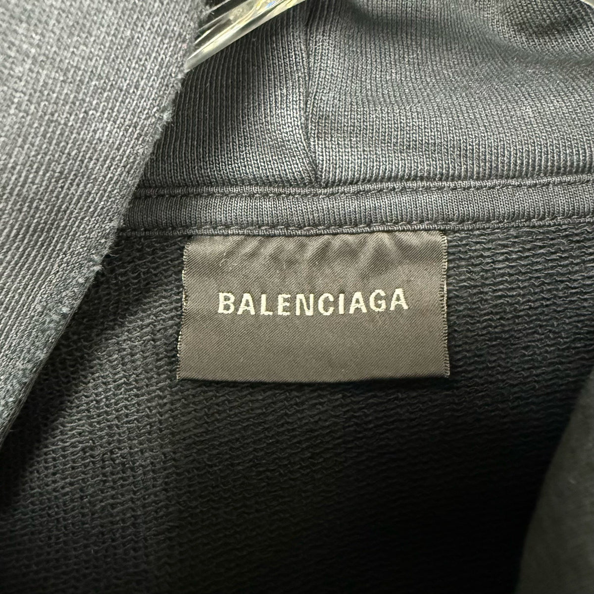 Balenciaga tape logo hoodie