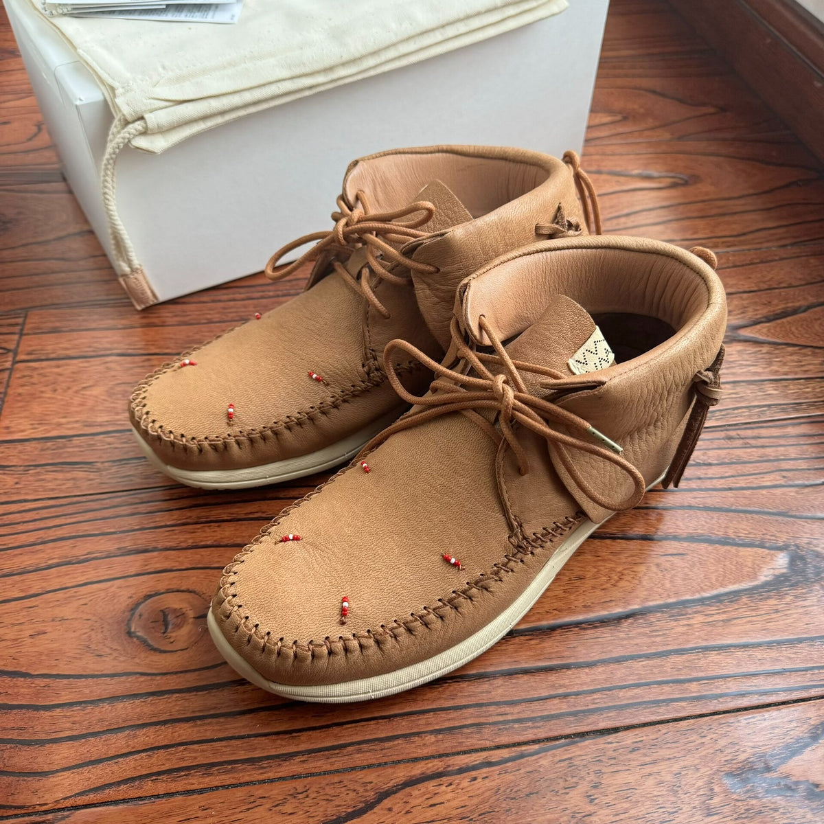 Visvim 25ss FBT Lhamo Folk Fringe Casual Shoes