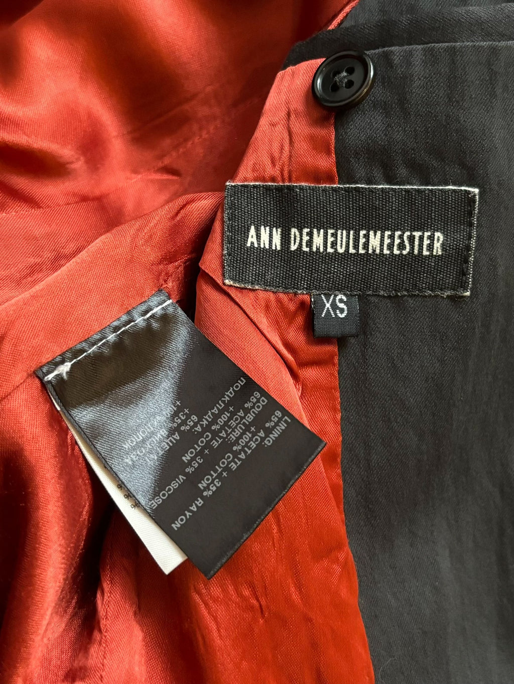 Ann Demeulemeester Napoleon jacket