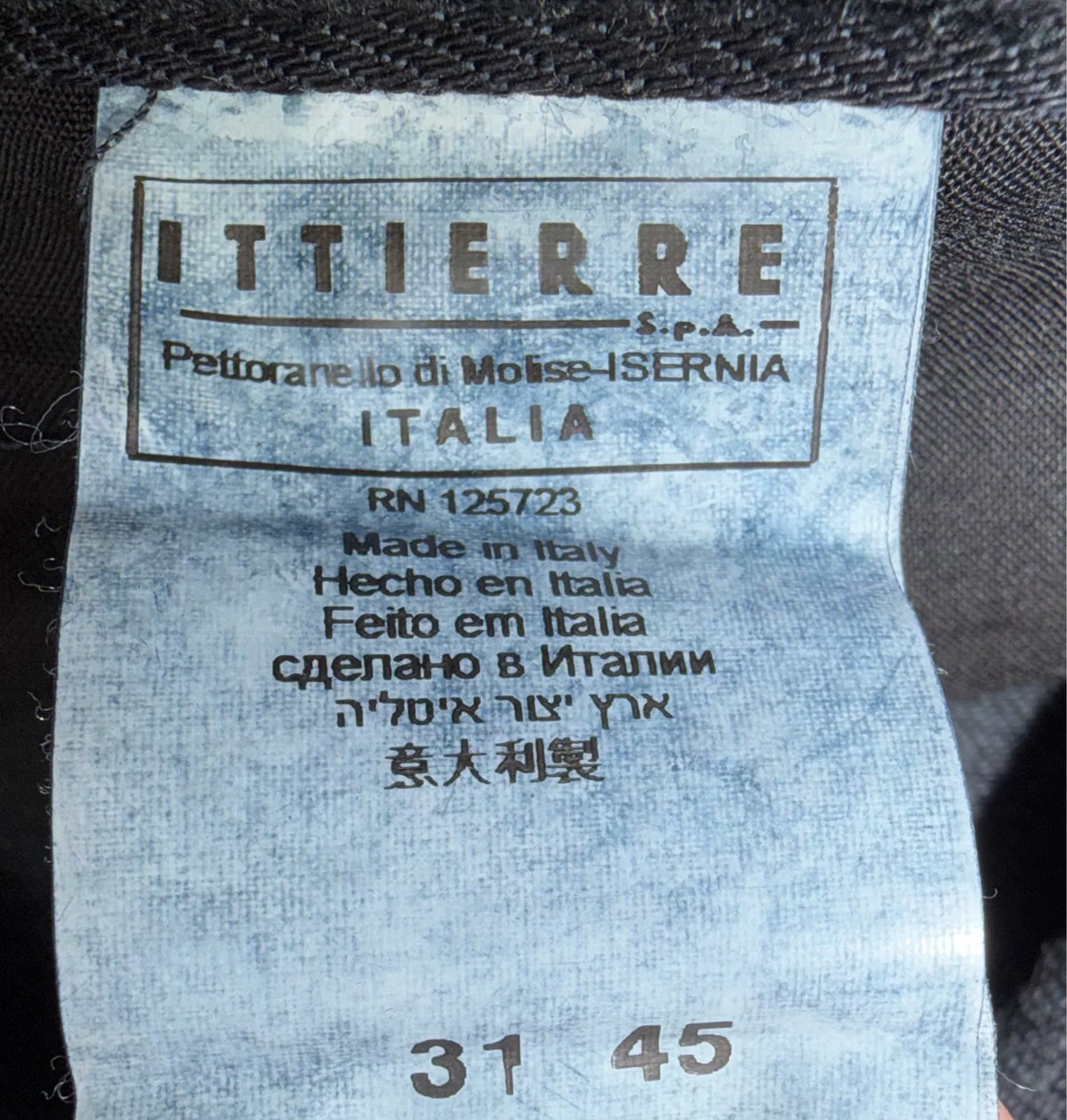 Pierre Balmain 12ss distressed denim jeans