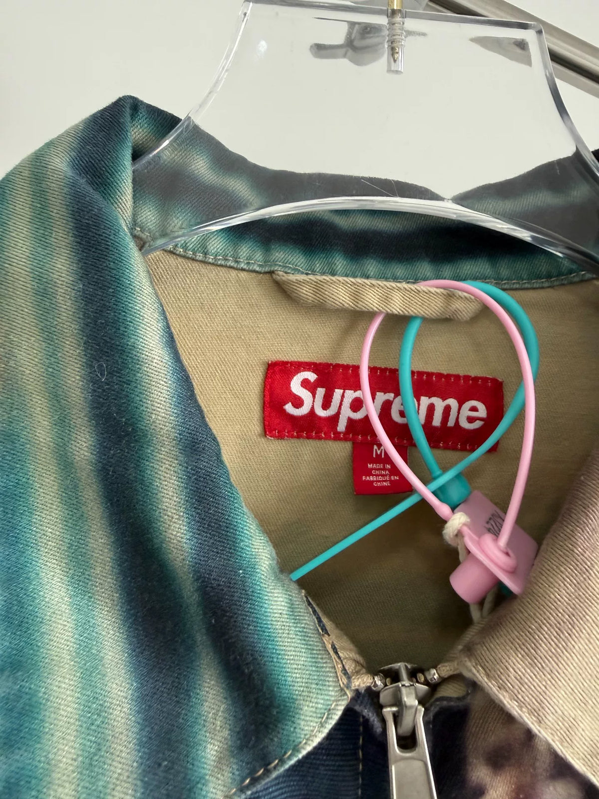 Supreme × Mark Leckey Patchwork Print Jacket