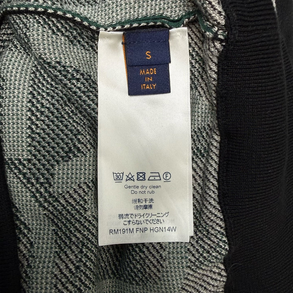 Louis Vuitton Green Logo Print Sweatshirt