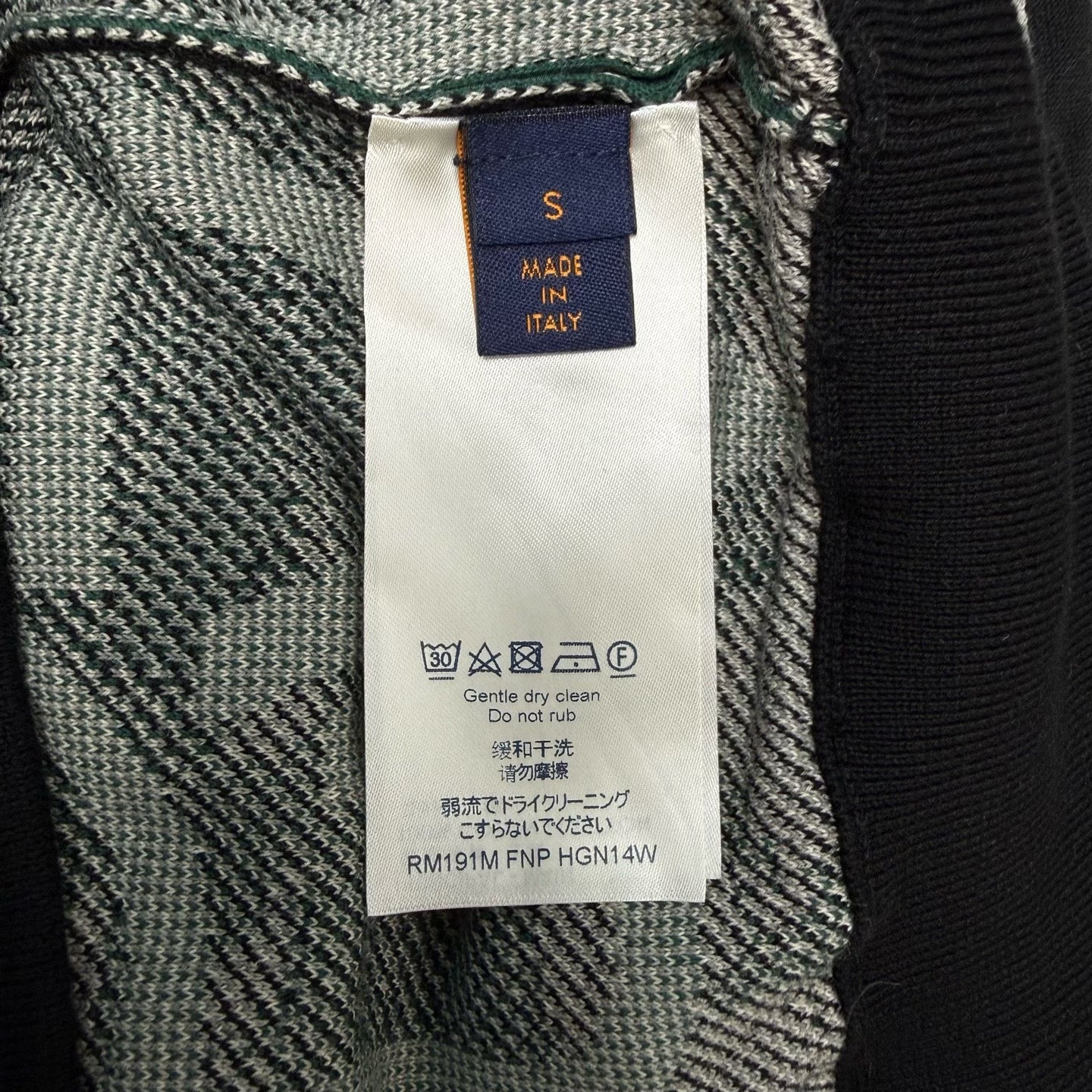 Louis Vuitton Green Logo Print Sweatshirt