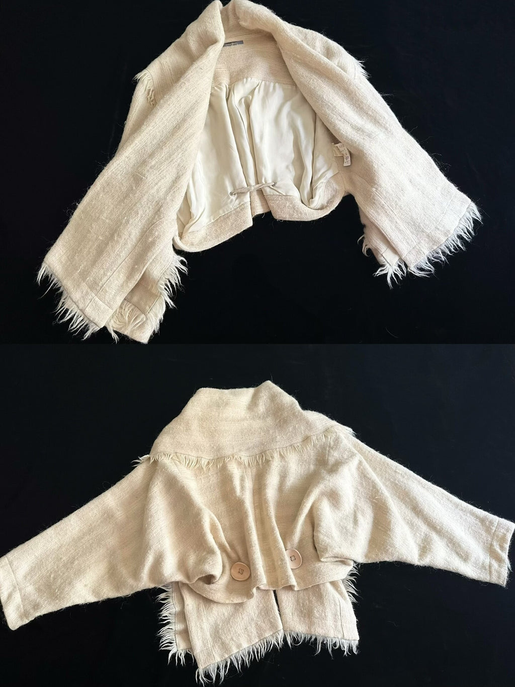 Issey Miyake 1989 Runway Wool Jacket