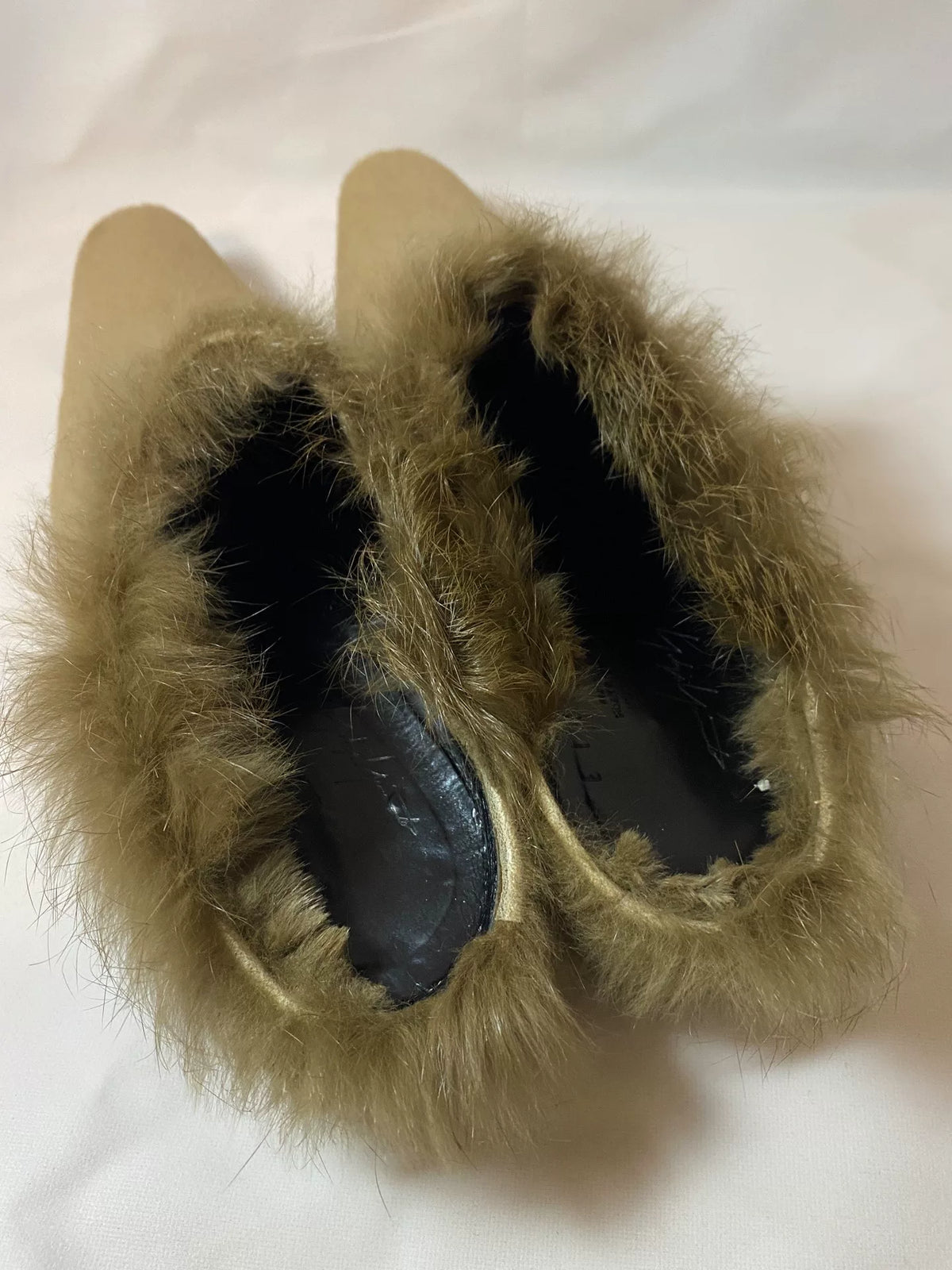 Yohji Yamamoto Fuzzy Slippers