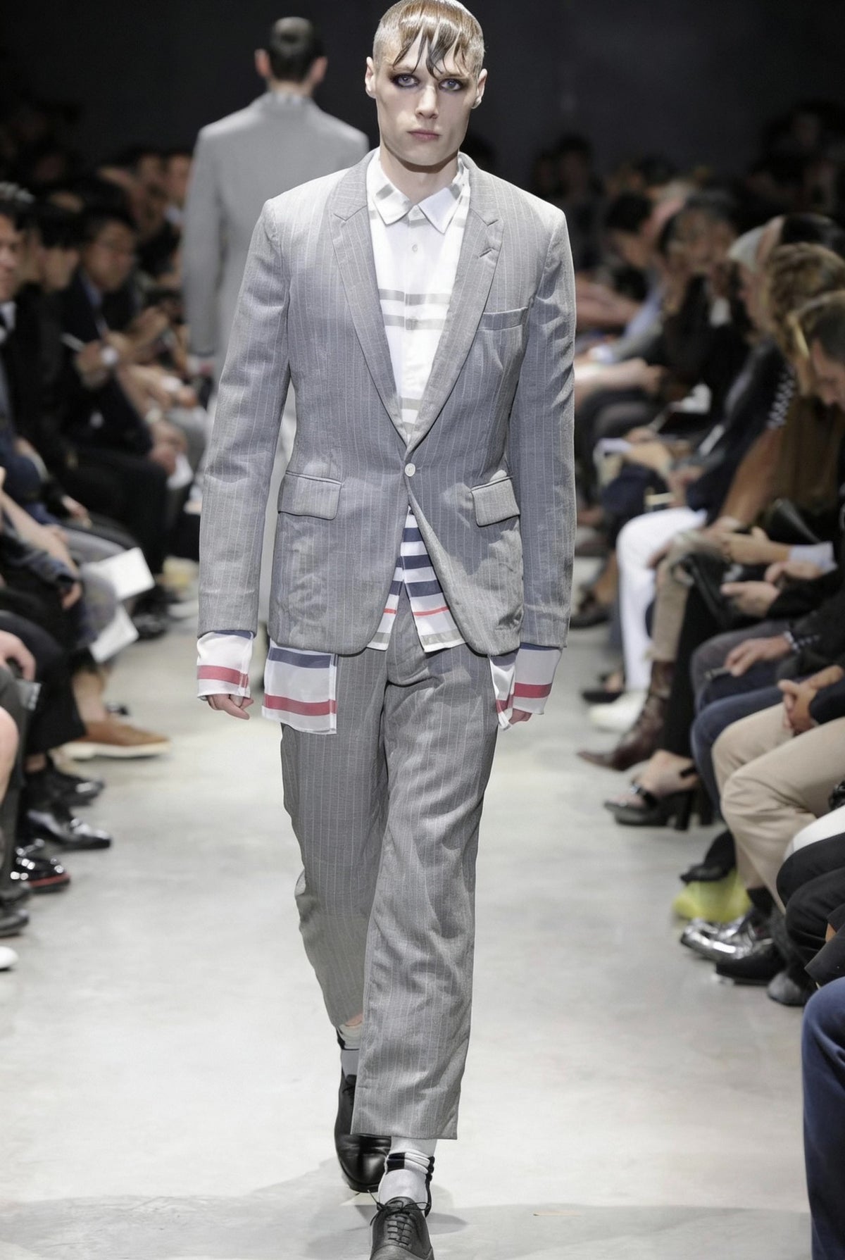 Comme Des Garcons 14SS Runway Panel Jacket