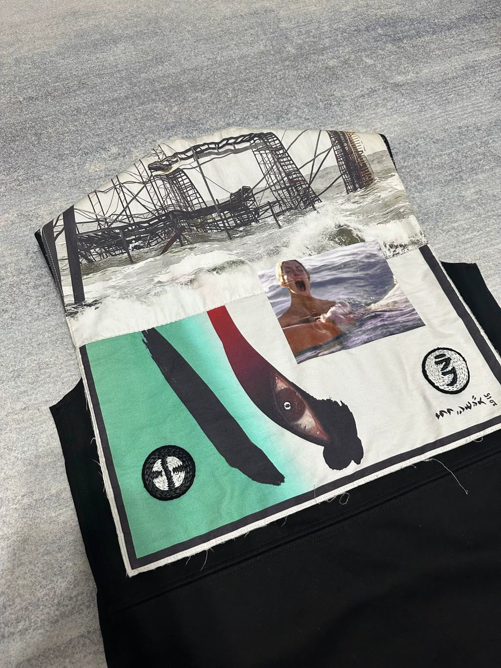 Raf Simons SS15 Runway Sailor Collar Parka