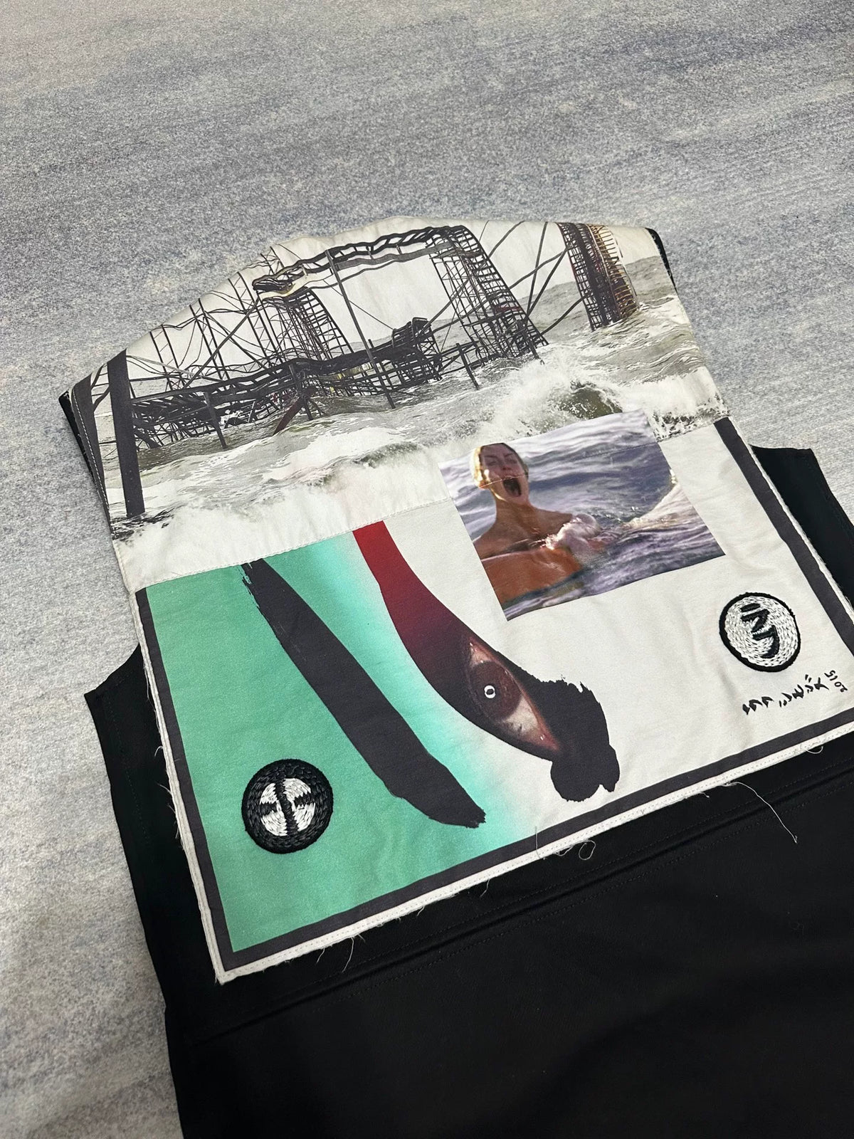 Raf Simons SS15 Runway Sailor Collar Parka