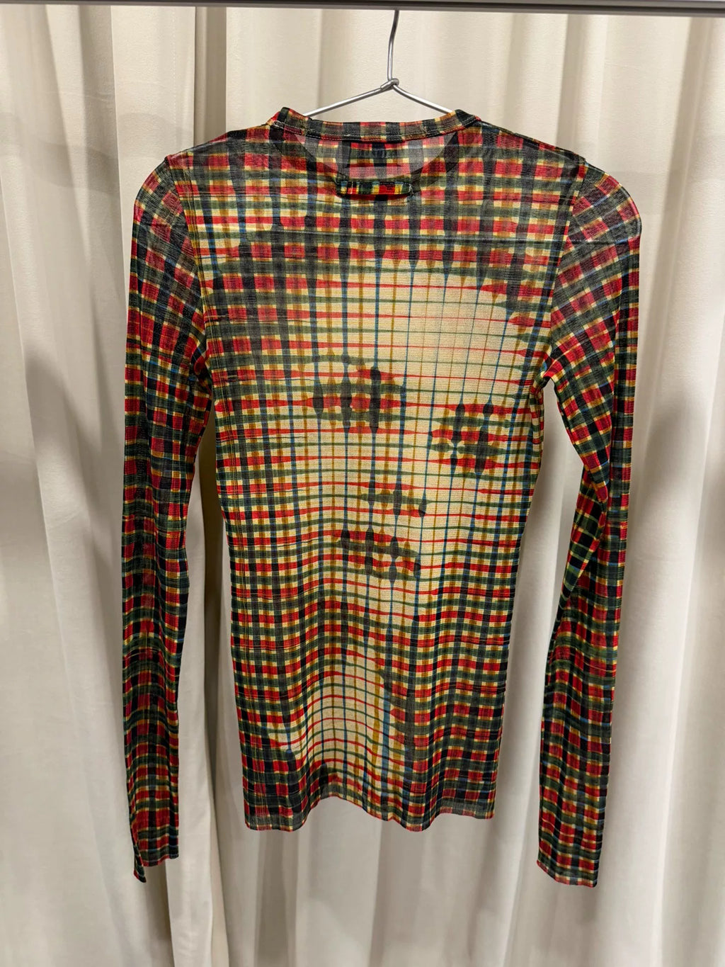 Jean Paul Gaultier mesh long-sleeve
