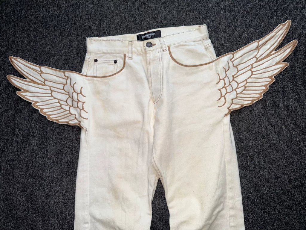 Jeremy Scott 2010aw Wings Cupie JS skinny jeans