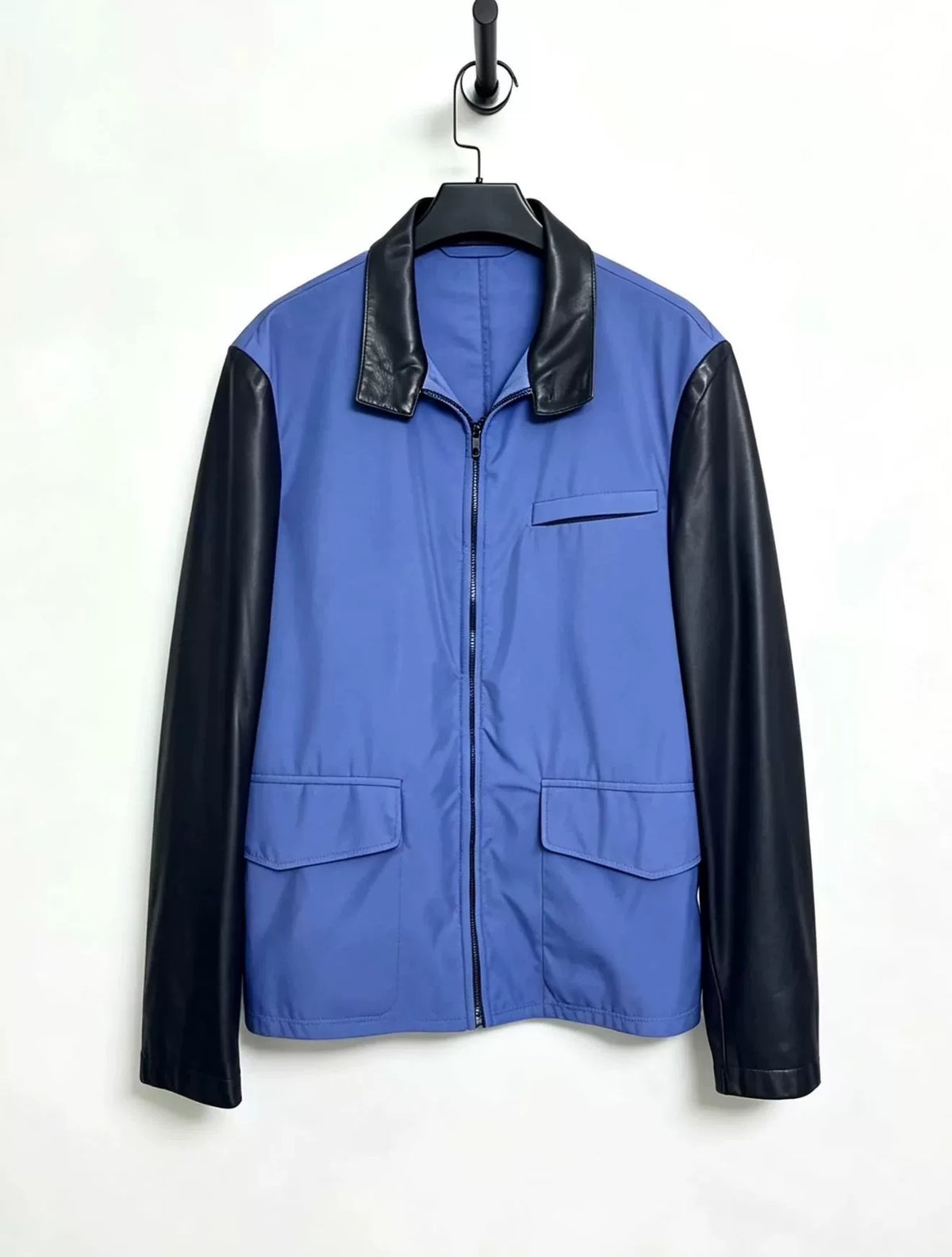 Maison Martin Margiela Patchwork Leather Harrington Jacket